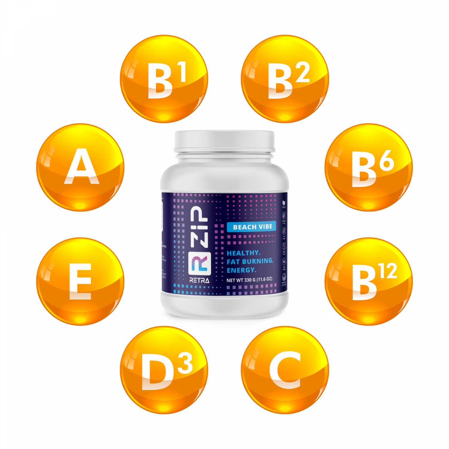 R:ZIP vitamins and minerals